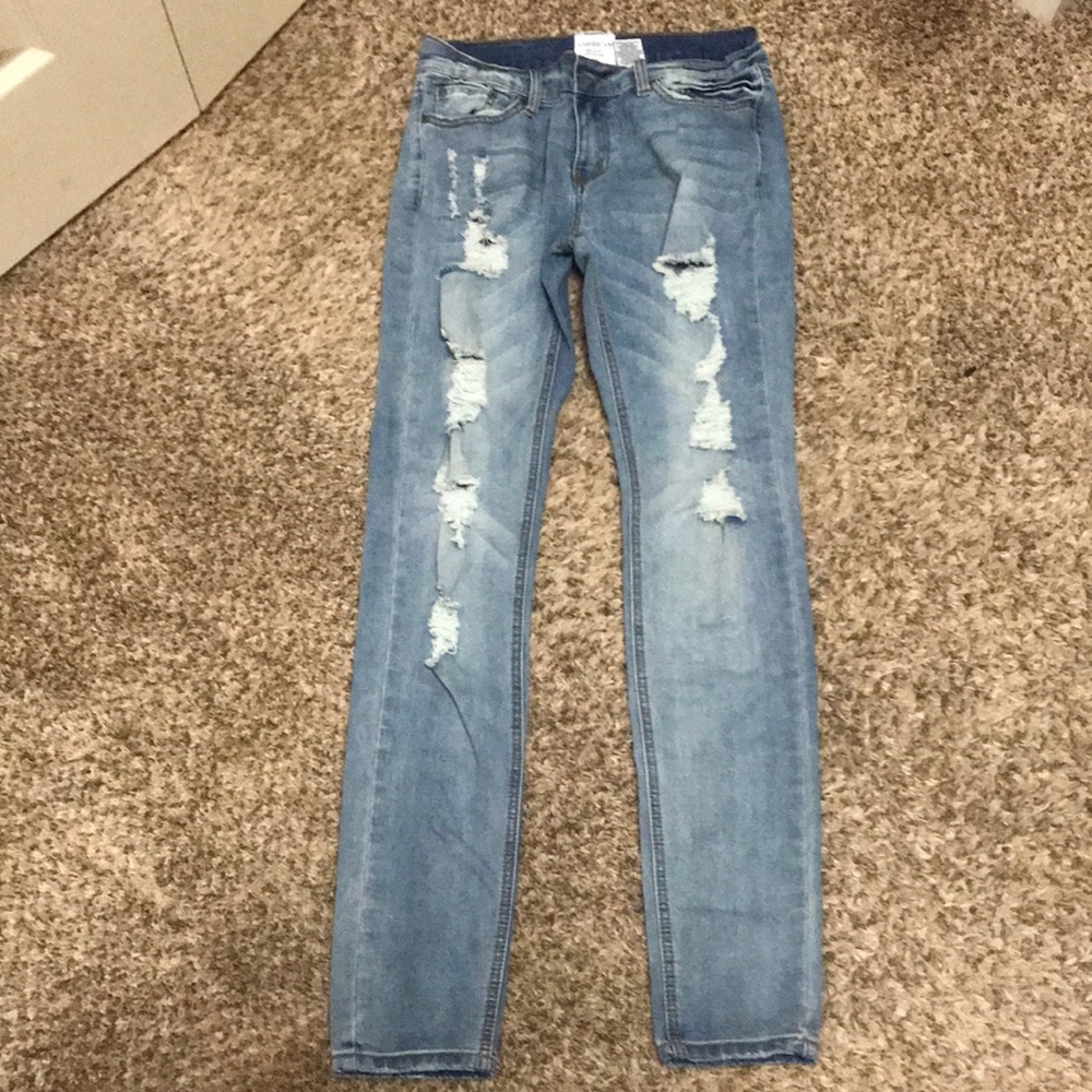 American Blue denim  ripped skinny jeans